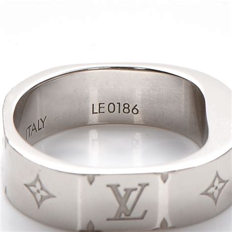 louis vuitton ring silber|Louis Vuitton ring price.